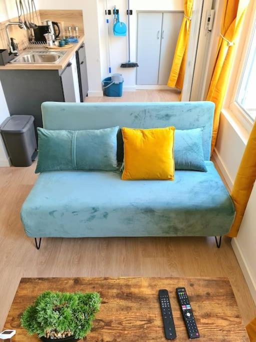 Le Cosy Central Moderne Et Chaleureux Saint-Etienne  Luaran gambar