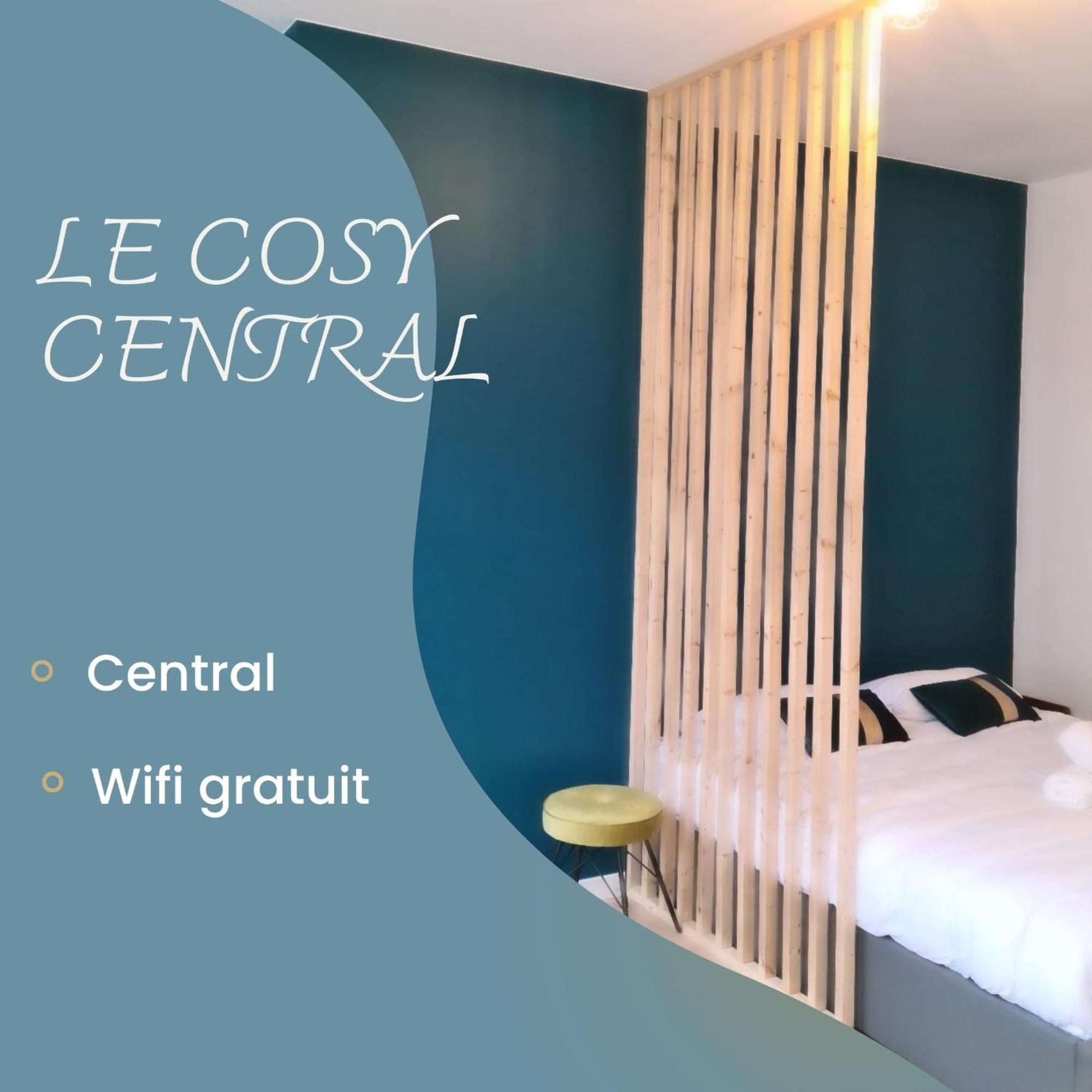 Le Cosy Central Moderne Et Chaleureux Saint-Etienne  Luaran gambar